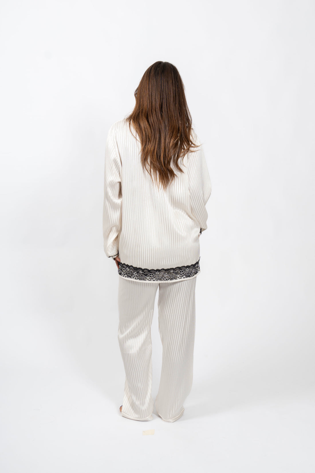 Blush Lace Satin Set